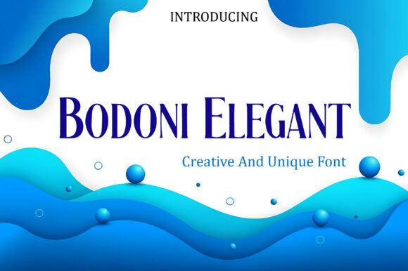 Bodoni Elegant: A Modern Take on a Classic Typeface