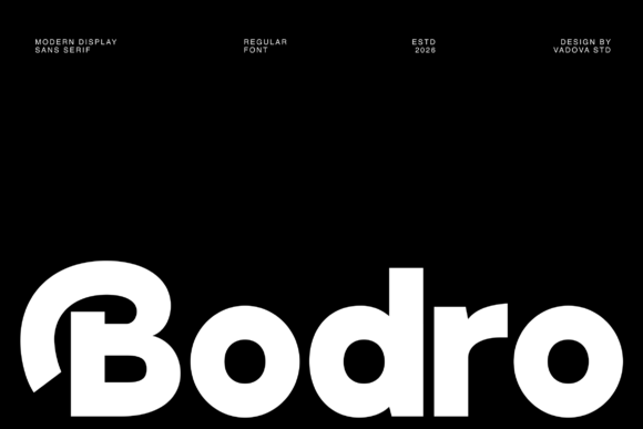 Bodro: A Bold and Versatile Sans Serif Font for Modern Design