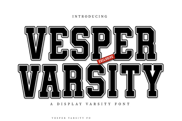 Bring True Stadium Energy to Your Designs with Vesper Varsity