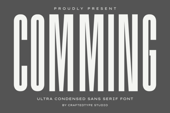 Comming: A Bold, Modern Font for High-Impact Design
