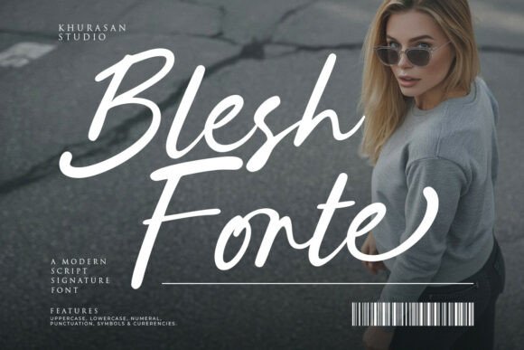 Discover the Elegance of Blesh Forte: A Premium Handwriting Font