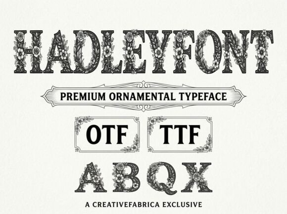Elevate Your Typography with Hadley: A Masterpiece of Victorian Elegance