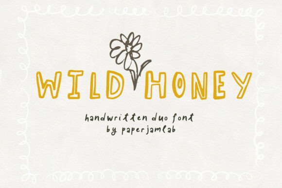 Embrace the Charm of Wild Honey: A Font for the Soulful and Quirky