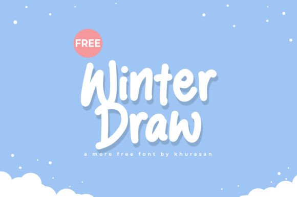 Embrace the Season with Winter Draw: A Versatile and Stylish Font