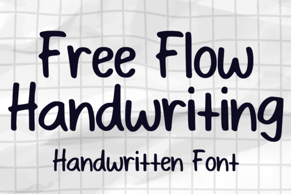 Experience the Playful Elegance of Free Flow Handwriting