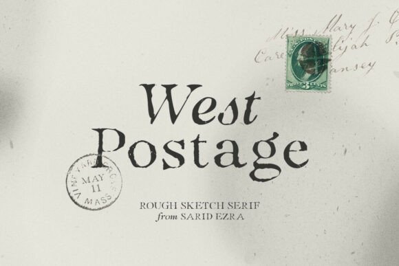 Exploring West Postage: A Versatile and Organic Serif Font