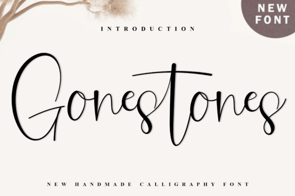 Gonestones: A Font That Brings Warmth and Creativity to Your Designs