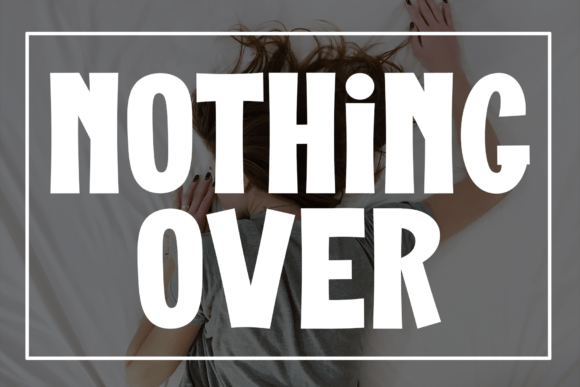 Nothing Over: A Stylish and Elegant Script Font