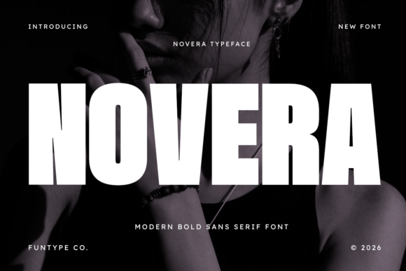 Novera: The Bold and Modern Sans Serif Display Font