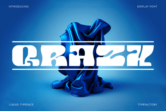 Qrazx: A Bold and Futuristic Y2K Display Font for Creative Projects
