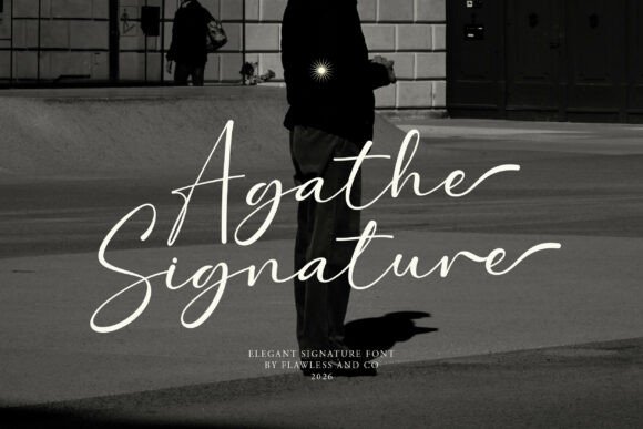 The Elegance of Agathe Signature: A Font for Modern Minimalism